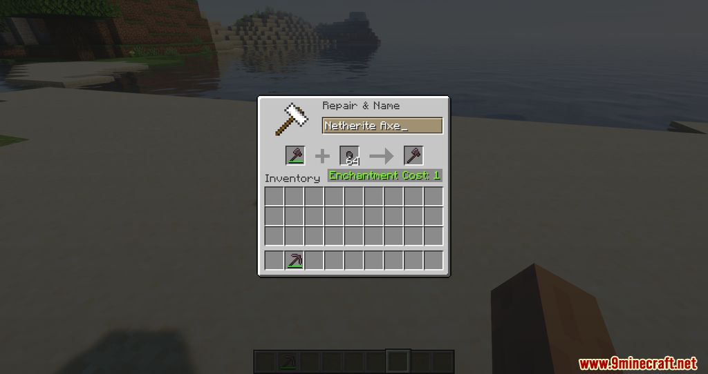 Netherite Nuggets Mod (1.19.4, 1.18.2) - Netherite Equipment Repair 4