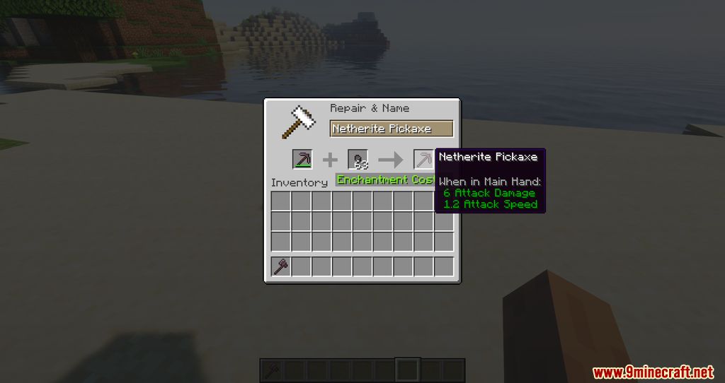 Netherite Nuggets Mod (1.19.4, 1.18.2) - Netherite Equipment Repair 5