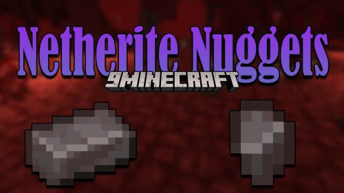 Netherite Nuggets Mod (1.19.4, 1.18.2) – Netherite Equipment Repair Thumbnail