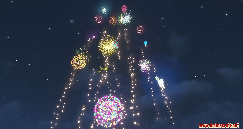 Phireworks Mod (1.18.2, 1.16.5) - Randomized Fireworks 5