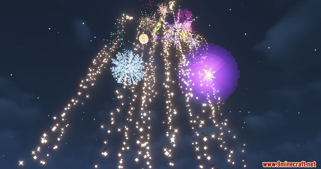 Phireworks Mod (1.18.2, 1.16.5) - Randomized Fireworks 9