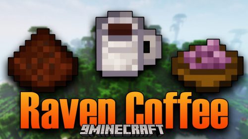 Raven Coffee Mod (1.20.1, 1.19.2) – Coffee, Coffee Shops and Food Thumbnail