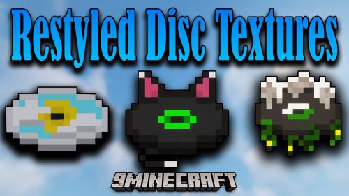 Restyled Disc Resource Pack (1.18.2, 1.17.1) – Texture Pack Thumbnail