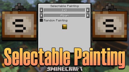 Selectable Painting Mod (1.20.4, 1.19.4) – Choose The Painting You Desire Thumbnail