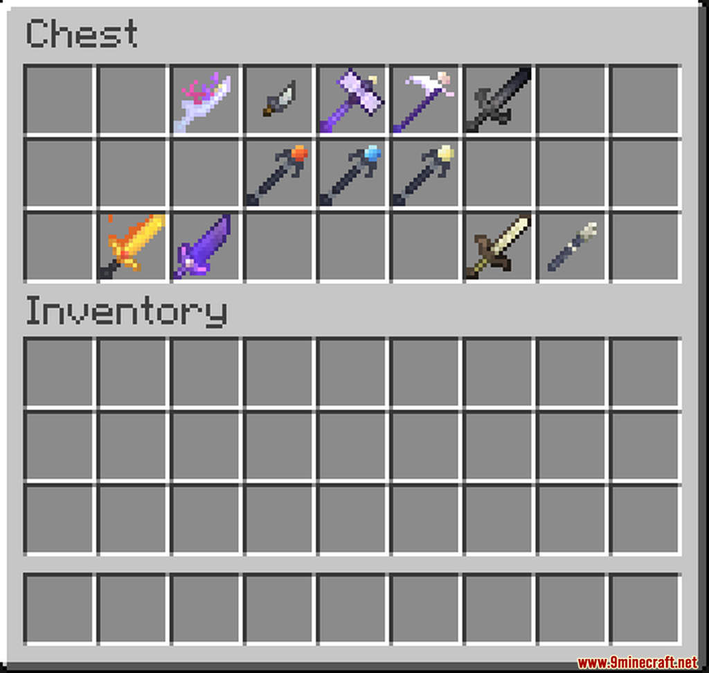 Spellbound Weapons Data Pack (1.20.6, 1.20.1) - Magical Weapons 14