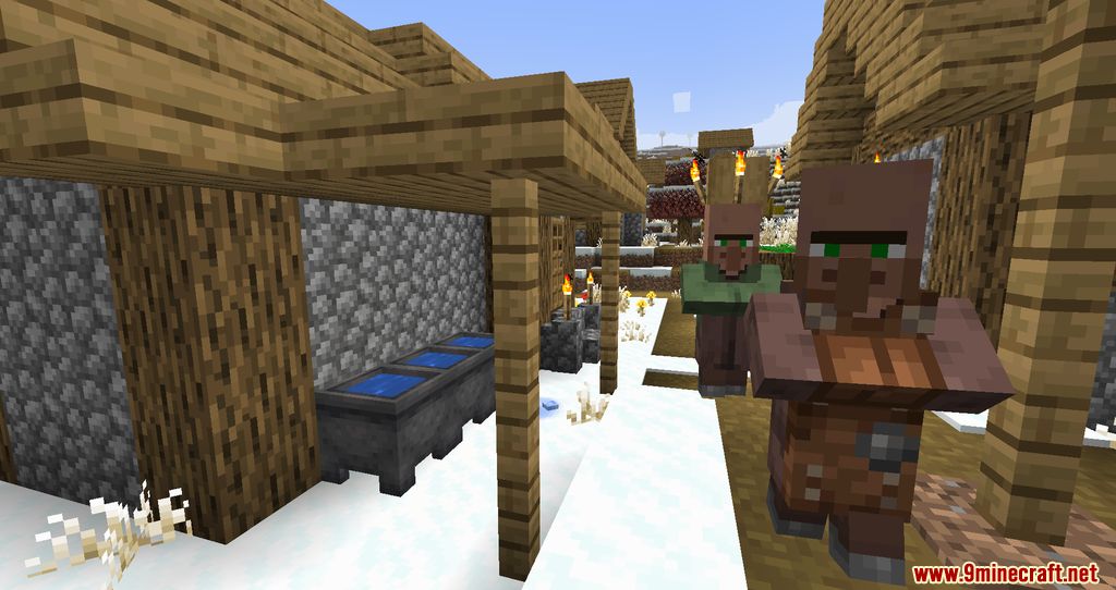 Default-Style Winter Resource Pack (1.21, 1.20.1) - Texture Pack 6