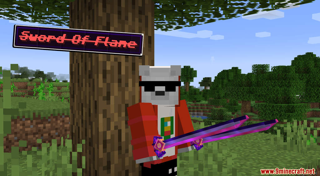 Sword Of Flame Data Pack 1.18.1, 1.17.1 (New Weapon) 2