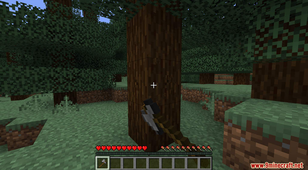 TreeCapitator Data Pack (1.18.2, 1.17.1) - An Easy Way To Clear A Forest 6