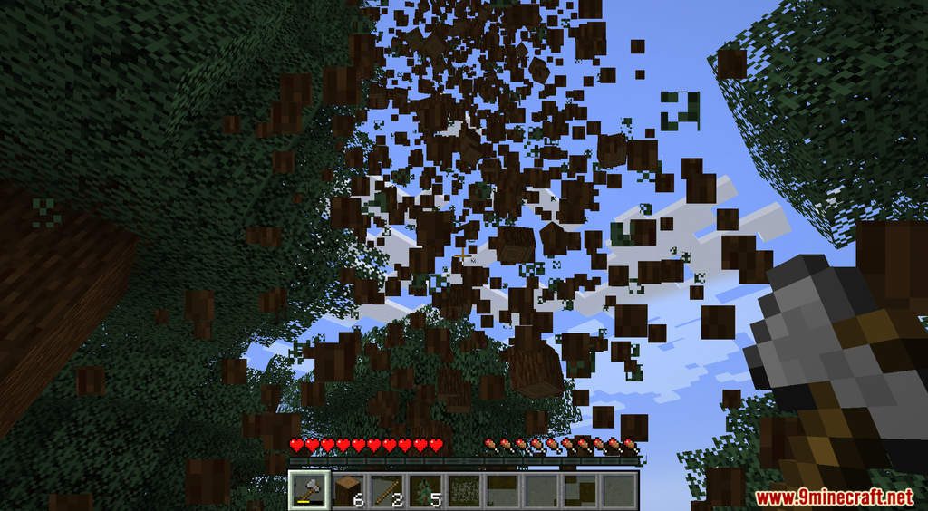 TreeCapitator Data Pack (1.18.2, 1.17.1) - An Easy Way To Clear A Forest 9