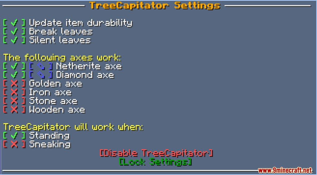 TreeCapitator Data Pack (1.21, 1.20.1) - An Easy Way To Clear A Forest 13
