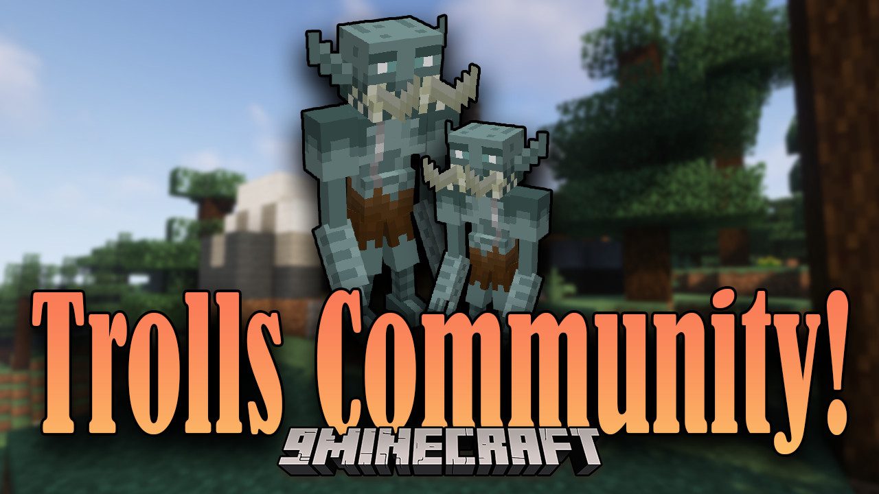 Trolls Community Mod (1.19.2, 1.18.2) - Troll Tents, Troll Villagers 1