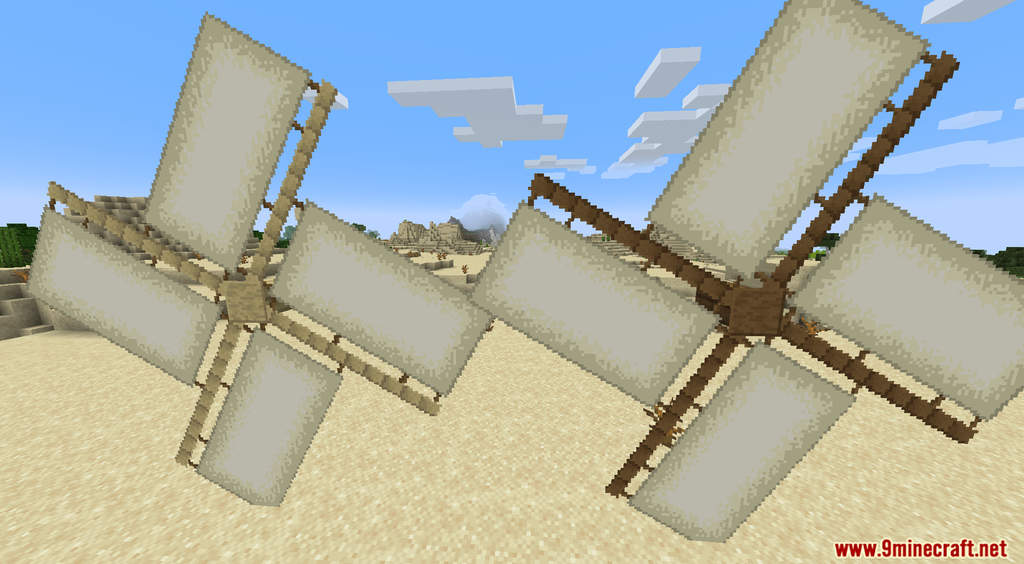 Windmills Data Pack (1.19.4, 1.18.2) - Animated Windmills 7