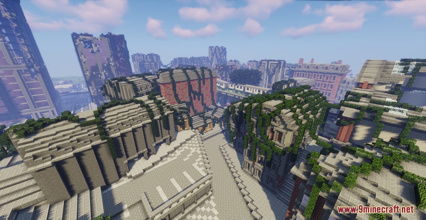 Abandoned City Map (1.21.1, 1.20.1) - Stunning Forgotten City 4