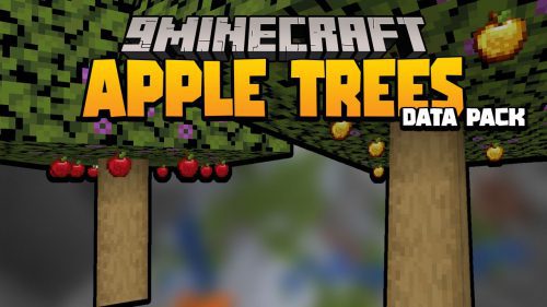 Apple Trees Data Pack (1.19.4, 1.18.2) – Realistic Apple Trees Thumbnail