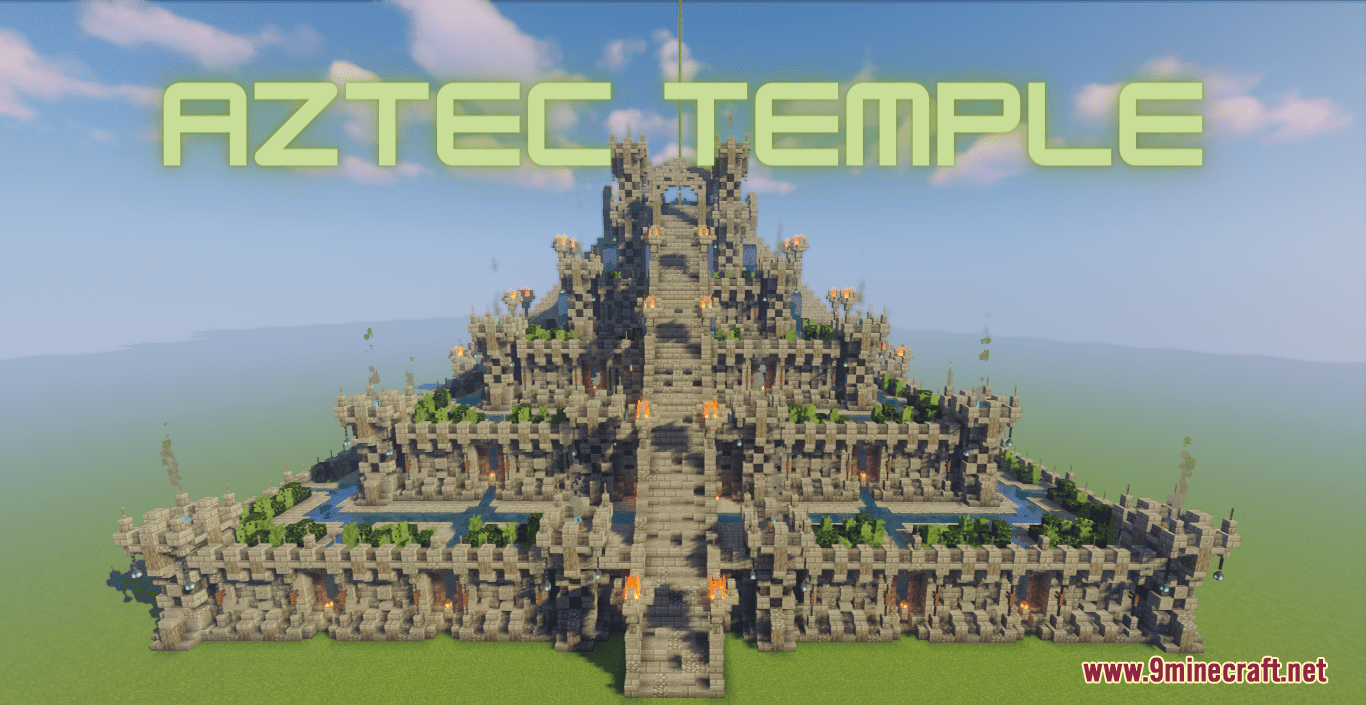 Aztec Temple Map (1.20.4, 1.19.4) - Aztec Architecture 1