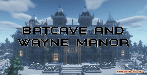 Batcave and Wayne Manor Map (1.21.1, 1.20.1) – Arkham Origins Inspired Creation Thumbnail