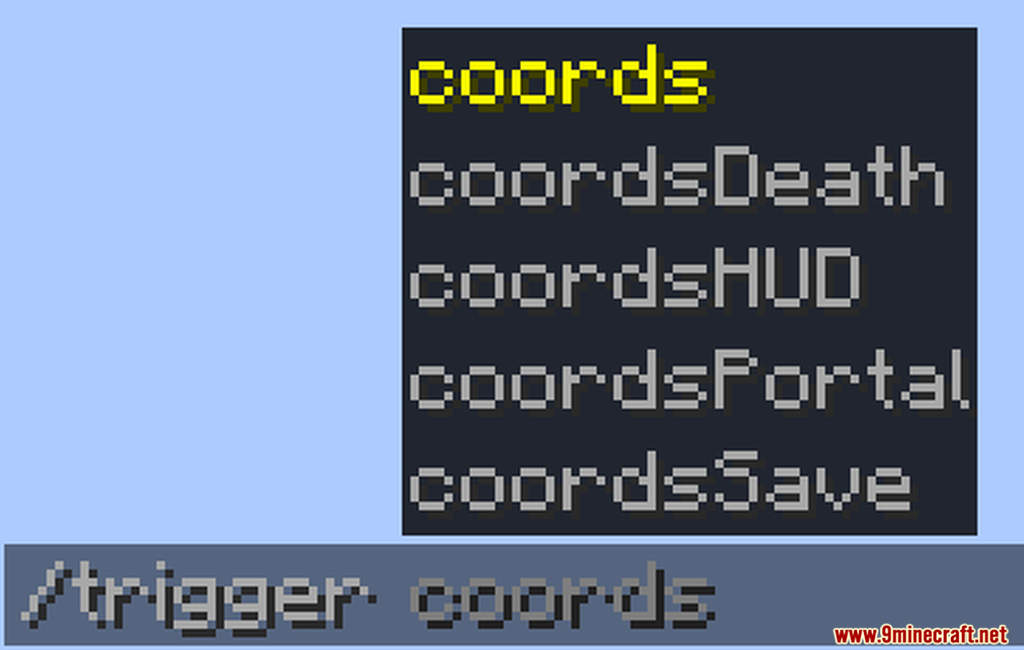 Better Coords Data Pack (1.19.3, 1.18.2) - On-screen Coordinates 12