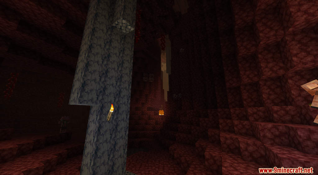 Cavernous Nether Data Pack 1.18.1, 1.17.1 (Cave-like Nether) 2