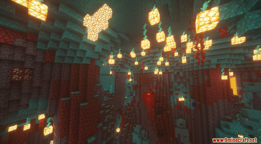 Cavernous Nether Data Pack 1.18.1, 1.17.1 (Cave-like Nether) 11