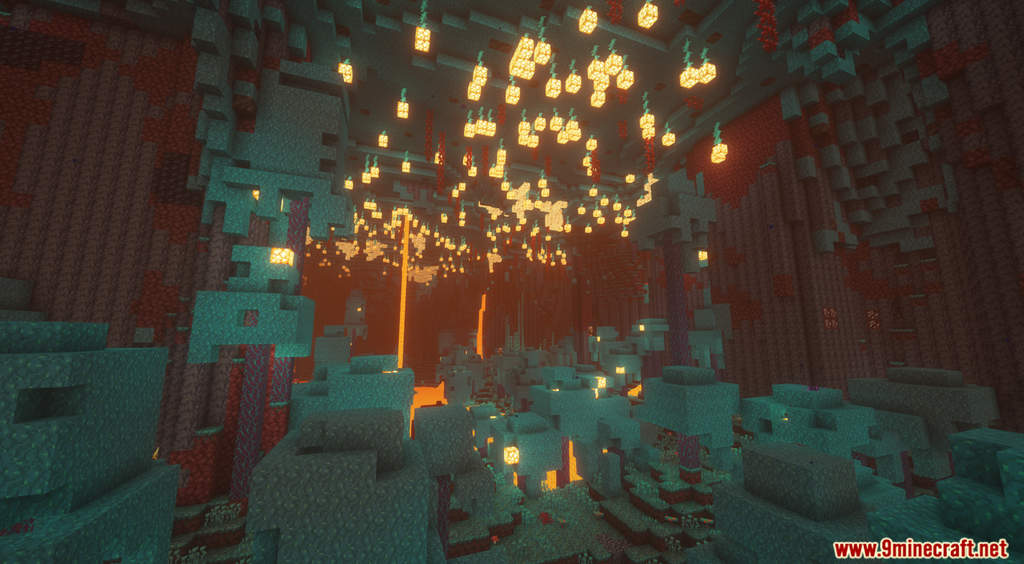 Cavernous Nether Data Pack 1.18.1, 1.17.1 (Cave-like Nether) 12