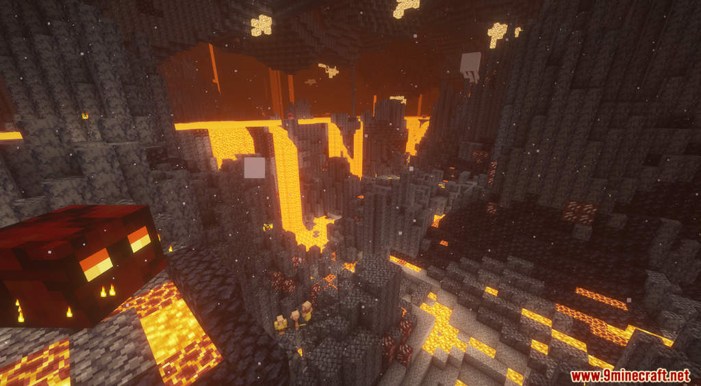 Cavernous Nether Data Pack 1.18.1, 1.17.1 (Cave-like Nether) 14