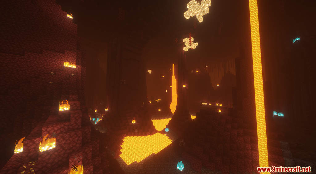 Cavernous Nether Data Pack 1.18.1, 1.17.1 (Cave-like Nether) 5