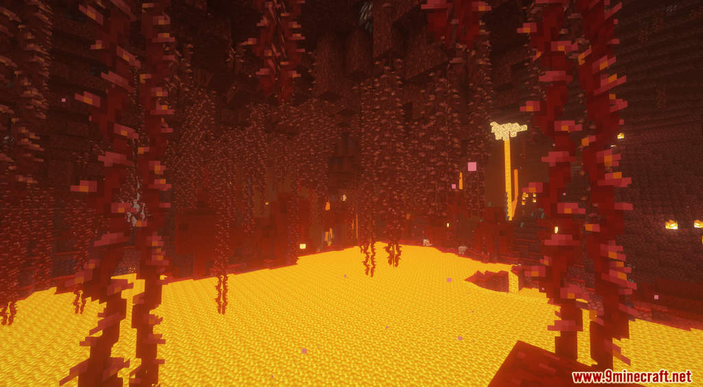 Cavernous Nether Data Pack 1.18.1, 1.17.1 (Cave-like Nether) 9