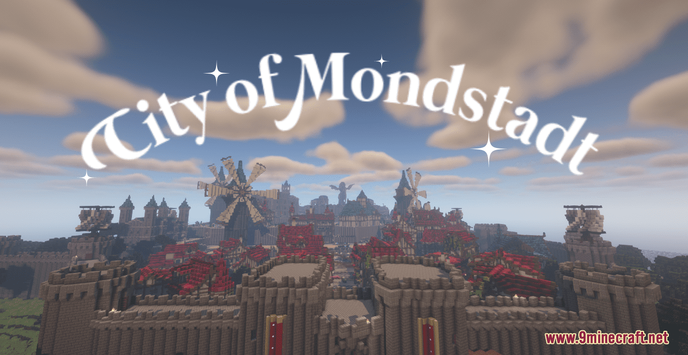 City of Mondstadt Map (1.19.3, 1.18.2) - Detailed Recreation of Mondstadt City 1
