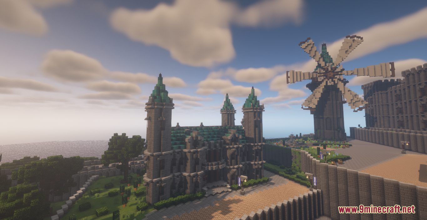 City of Mondstadt Map (1.19.3, 1.18.2) - Detailed Recreation of Mondstadt City 11