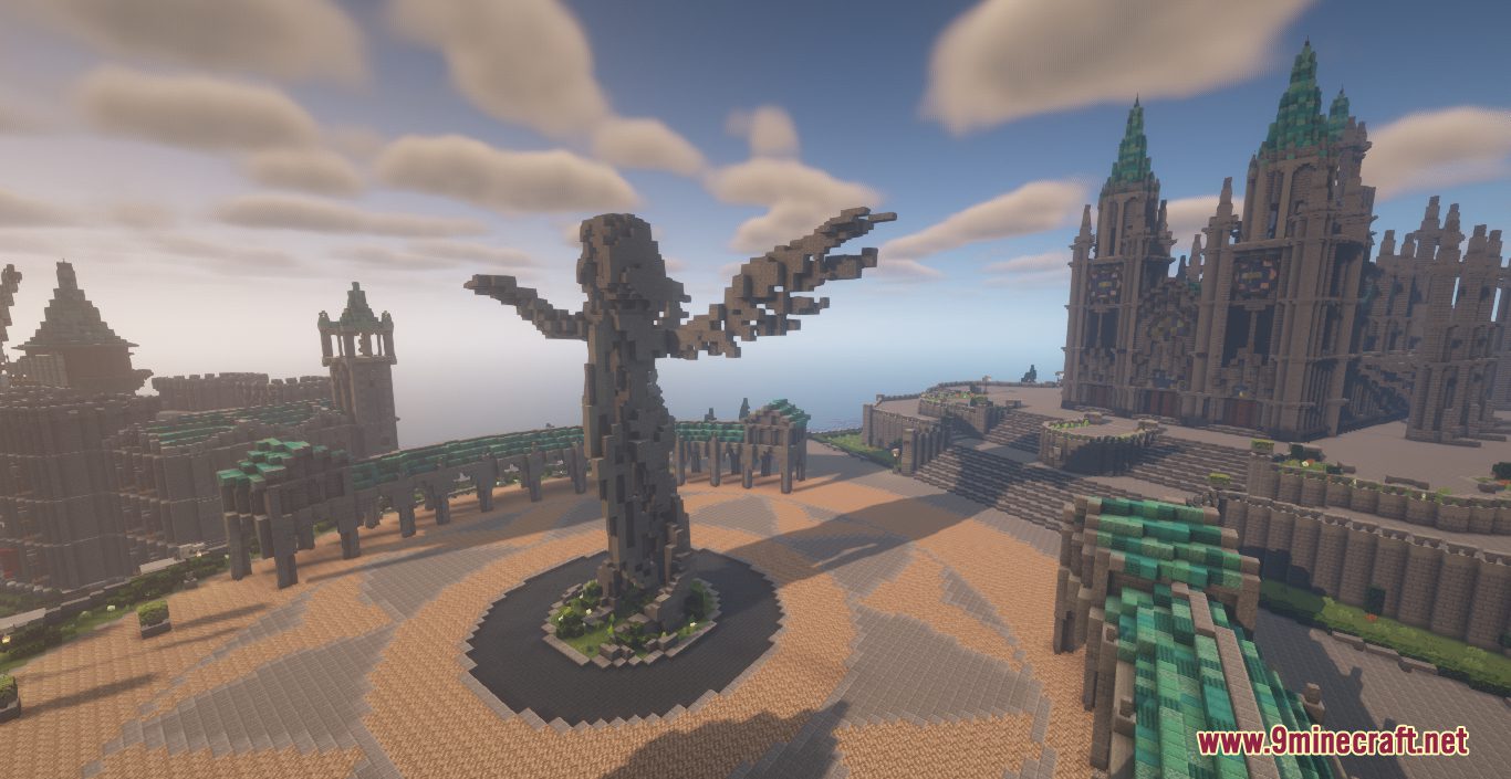 City of Mondstadt Map (1.19.3, 1.18.2) - Detailed Recreation of Mondstadt City 10