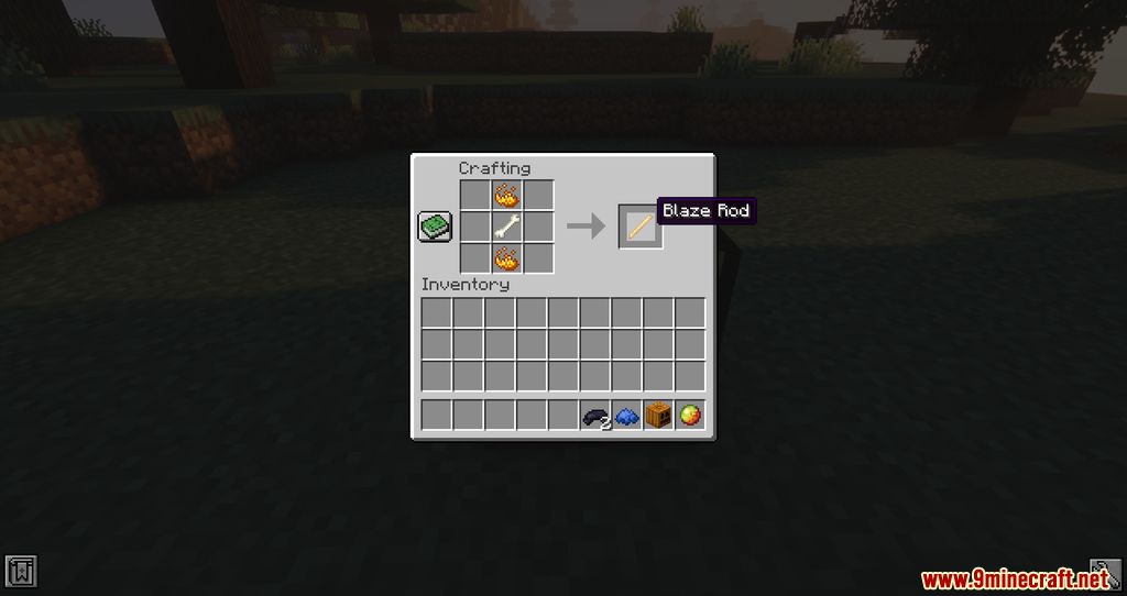 Craftable Blaze Rods and Powder Mod 1.16.5 (New Recipes) 3