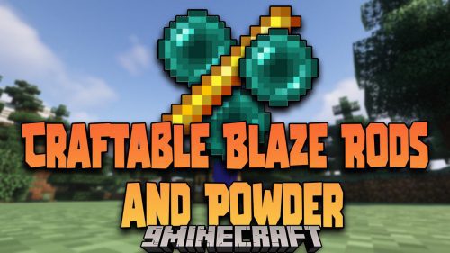 Craftable Blaze Rods and Powder Mod 1.16.5 (New Recipes) Thumbnail