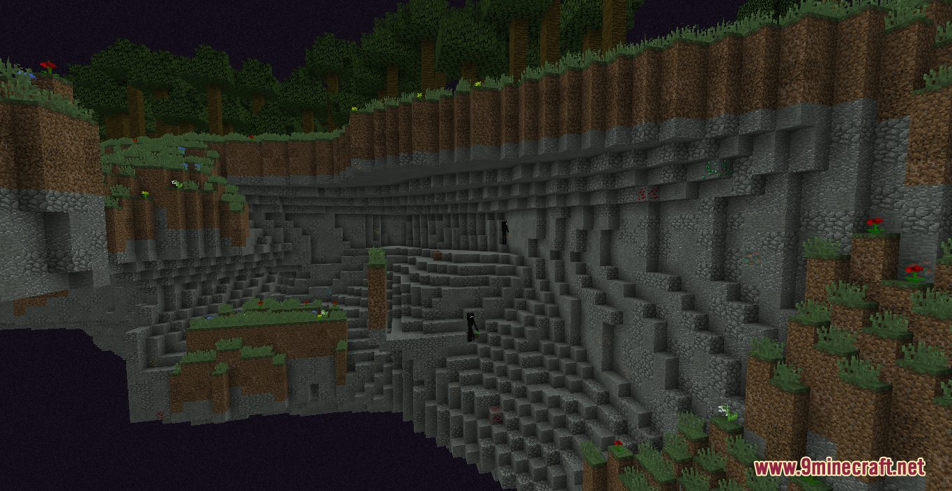 Dark Survival Map (1.20.4, 1.19.4) - Survive in The End 11