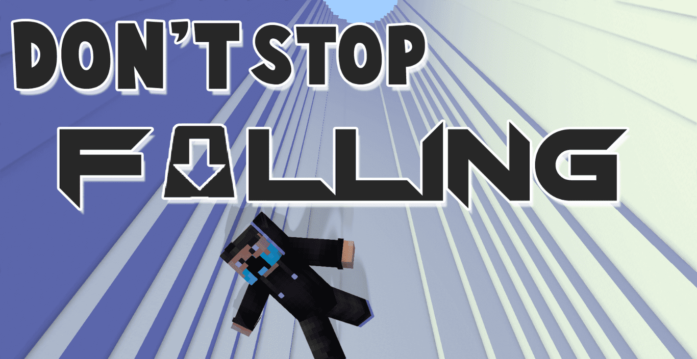 Don't Stop Falling Map (1.20.4, 1.19.4) - Bottomless Dropper Map 1