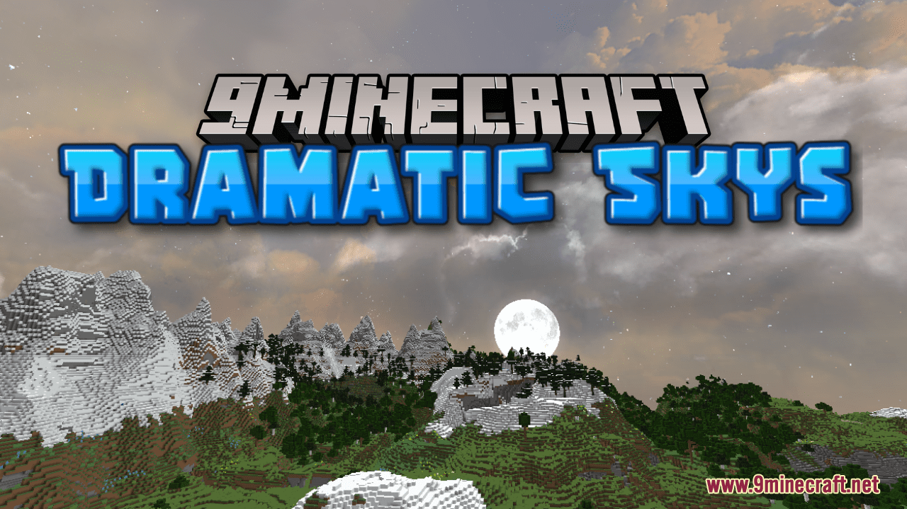 Dramatic Skys Resource Pack (1.19.4, 1.18.2) - Texture Pack 1