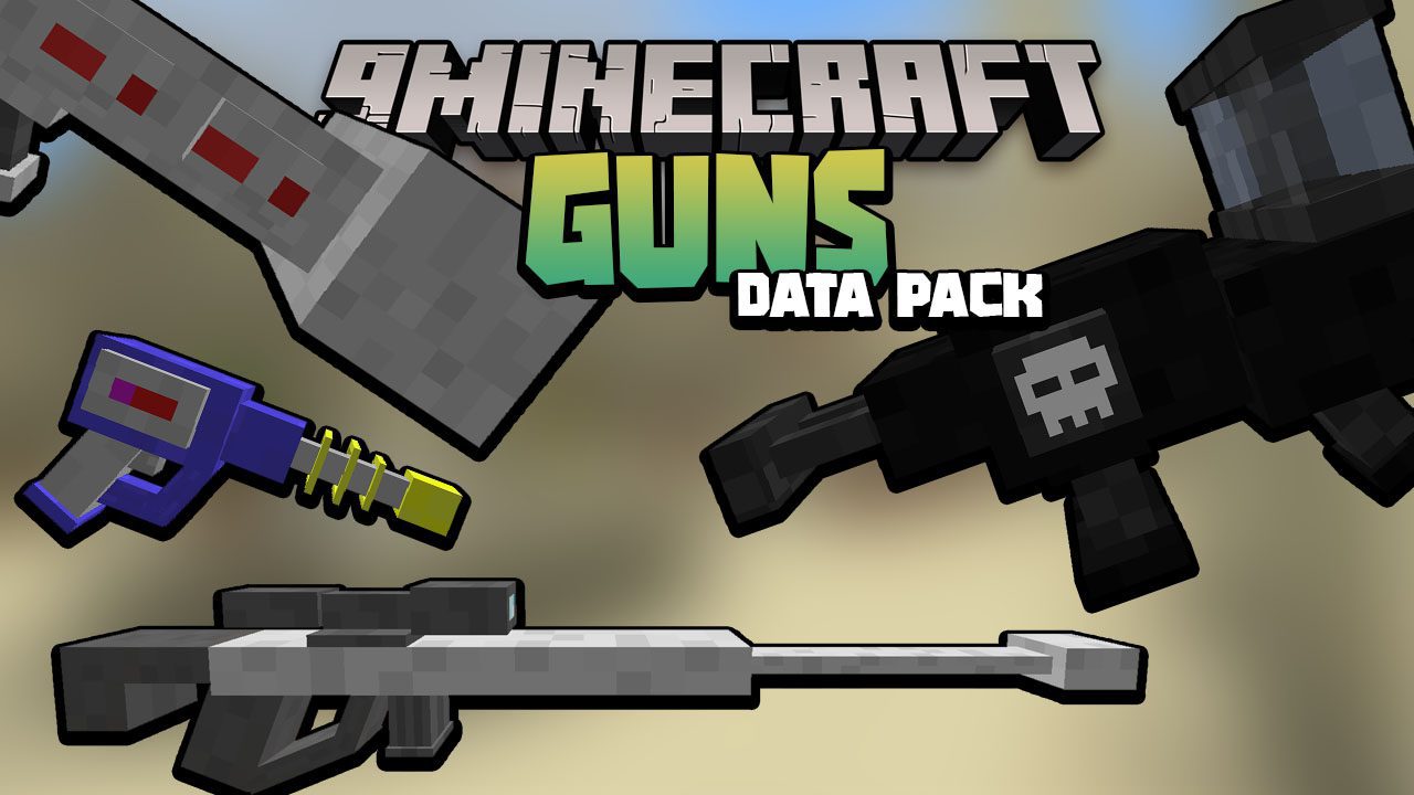 Gamingbarn's Guns Data Pack (1.21.1, 1.20.1) - Firearms, Survival Kits 1