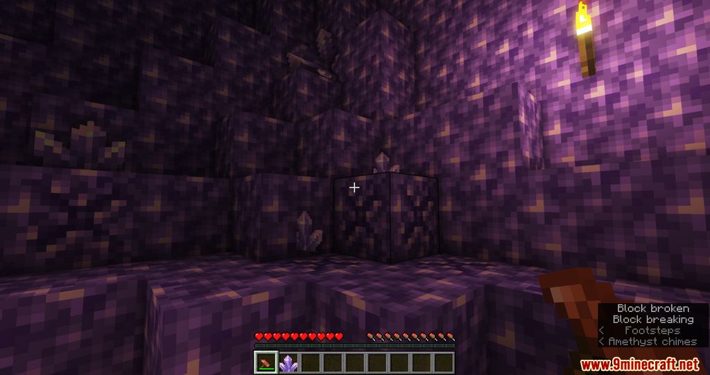 Immersive Amethyst Mod (1.19, 1.18.1) - Make your own geodes 6