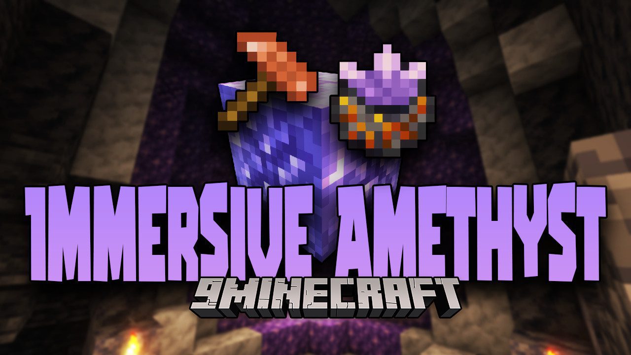 Immersive Amethyst Mod (1.19, 1.18.1) - Make your own geodes 1