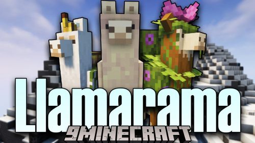 Llamarama Mod (1.19.2, 1.18.2) – Expand on the World of Llamas Thumbnail