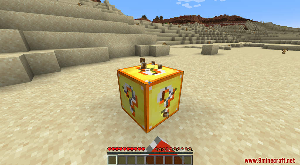 Lucky Blocks Vanilla Data Pack (1.19.3, 1.18.2) - Random Possibilities 5