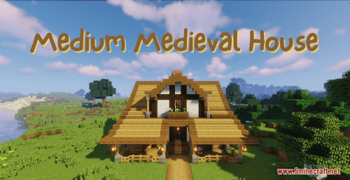 Medium Medieval House Map (1.19.3, 1.18.2) – Typical Medieval House Thumbnail
