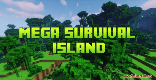 Mega Survival Island Map 1.18.1 for Minecraft Thumbnail