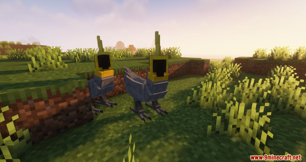 MegaParrot Mod (1.19.2, 1.18.2) - Upgraded Version of Parrots 2