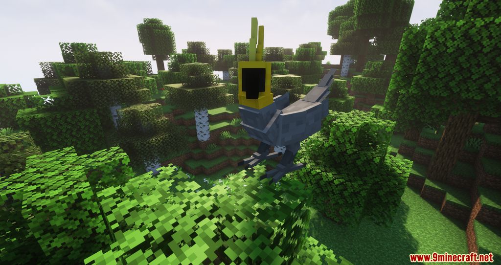 MegaParrot Mod (1.19.2, 1.18.2) - Upgraded Version of Parrots 9