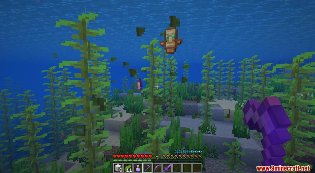 Minecraft But Kelp Is Extremely OP Data Pack 1.18.1, 1.17.1 (OP Kelp) 4