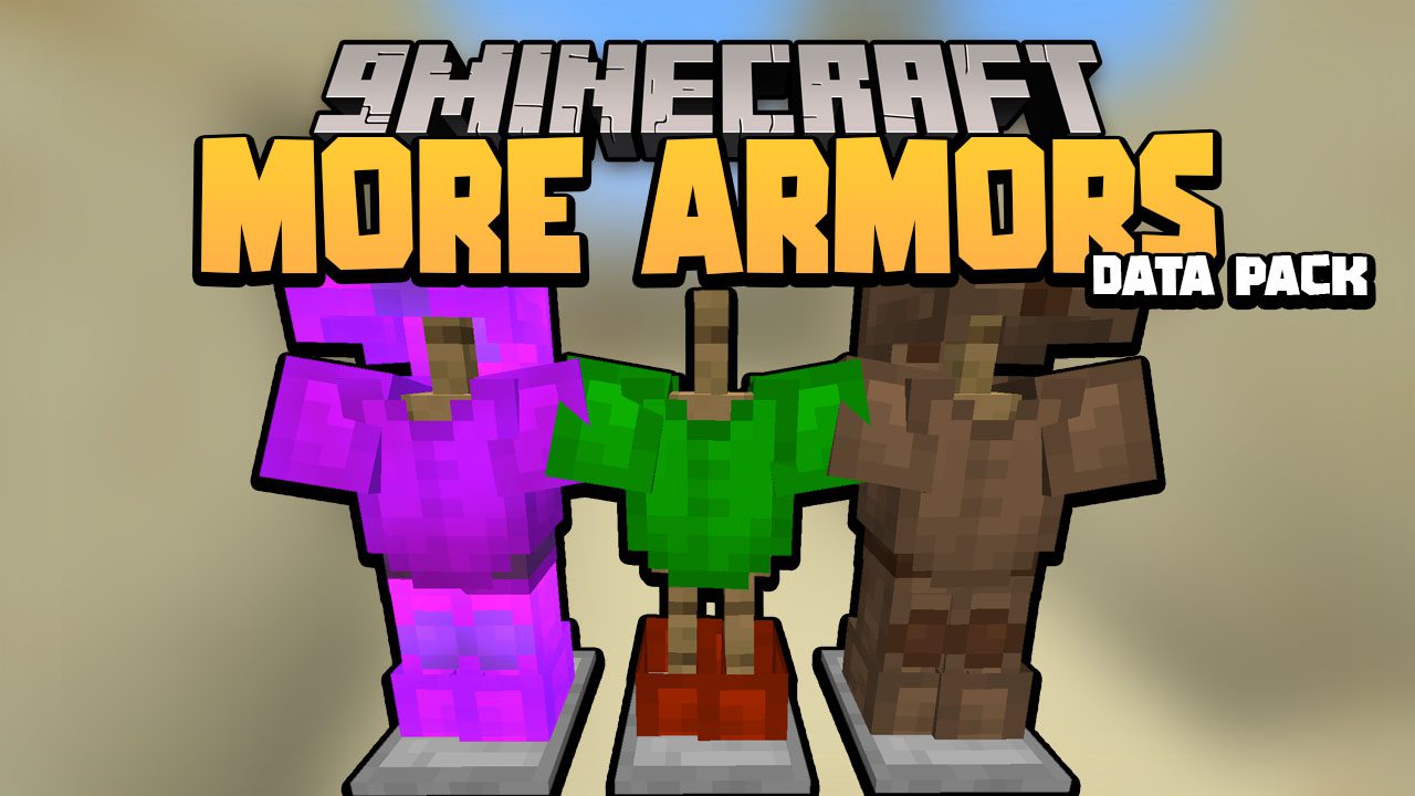 More And More Armor Data Pack 1.18.1, 1.17.1 (New Armors) 1