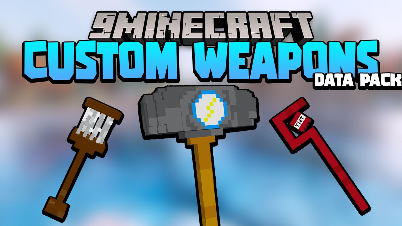 OP Custom Weapons Data Pack (1.19.4, 1.18.2) - New Weapons 1
