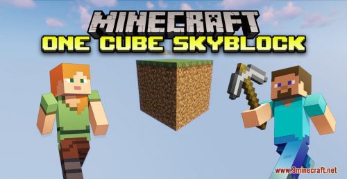 One Cube SkyBlock Map (1.19, 1.18.2) for Minecraft Thumbnail