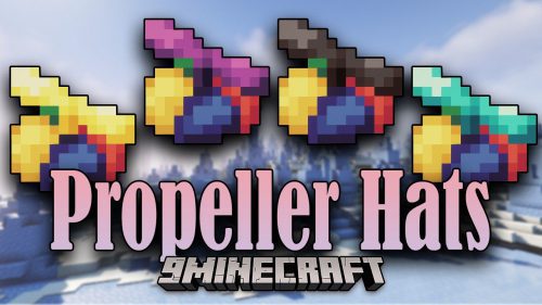 Propeller Hats Mod (1.20, 1.19.2) -Flying Devices Thumbnail