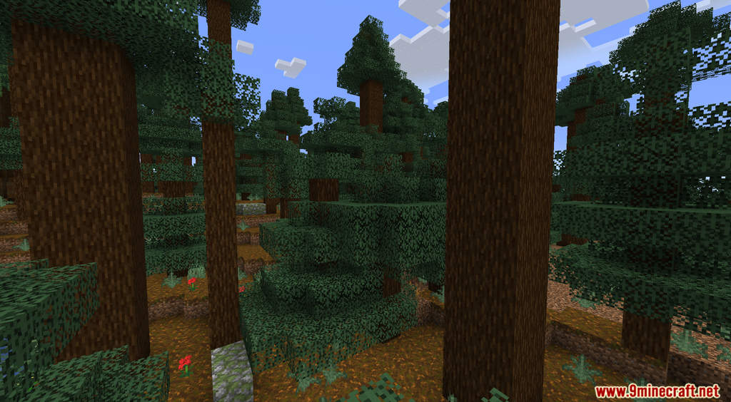 Sequoia Trees Data Pack (1.19.4, 1.19.2) - Giant Trees! 2